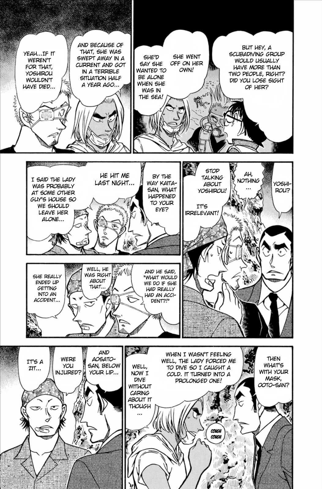 Detective Conan Chapter 665 page 12 - Chapter 665: Mackerel, Carp, Sea Bream, Flounder
