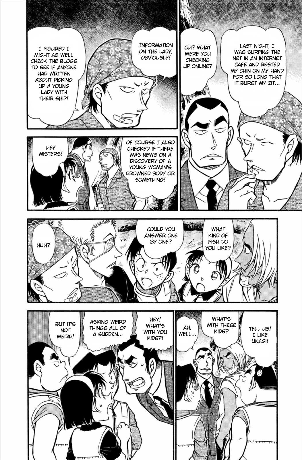 Detective Conan Chapter 665 page 13 - Chapter 665: Mackerel, Carp, Sea Bream, Flounder