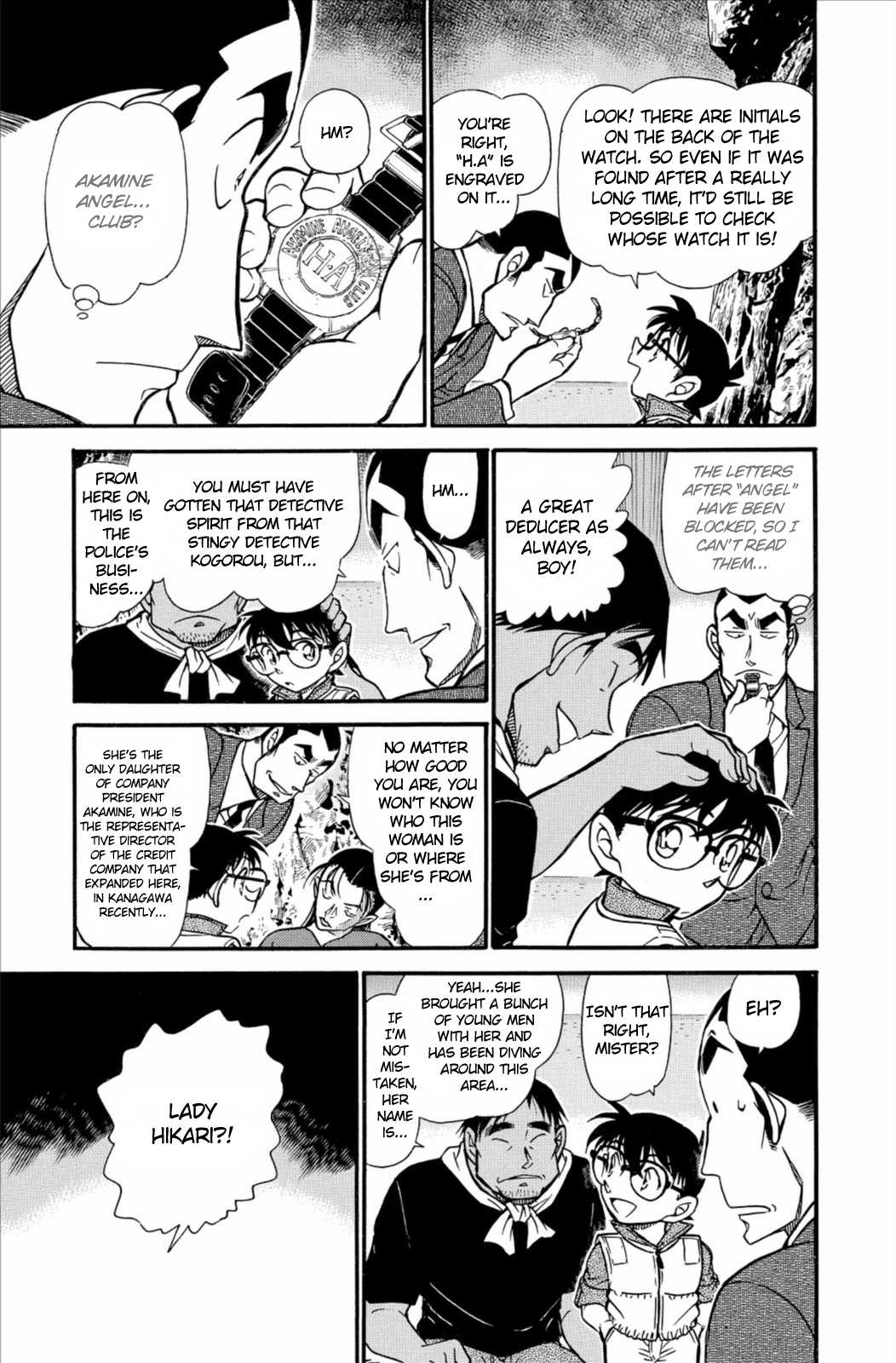 Detective Conan Chapter 665 page 8 - Chapter 665: Mackerel, Carp, Sea Bream, Flounder