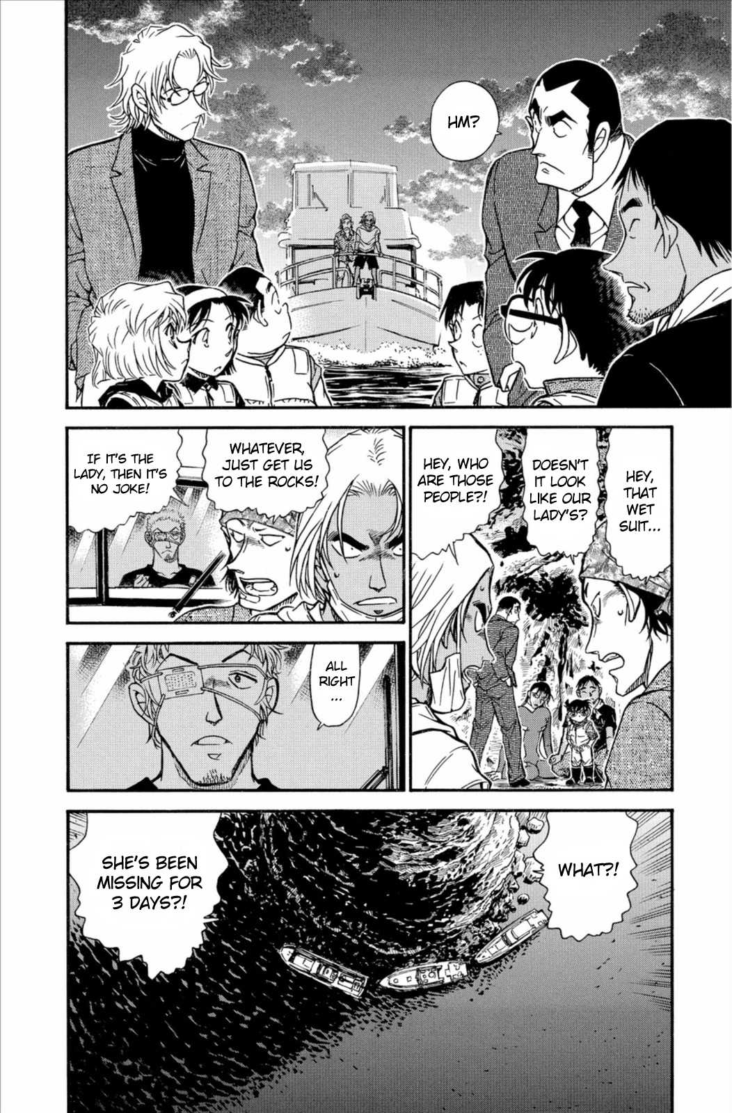 Detective Conan Chapter 665 page 9 - Chapter 665: Mackerel, Carp, Sea Bream, Flounder