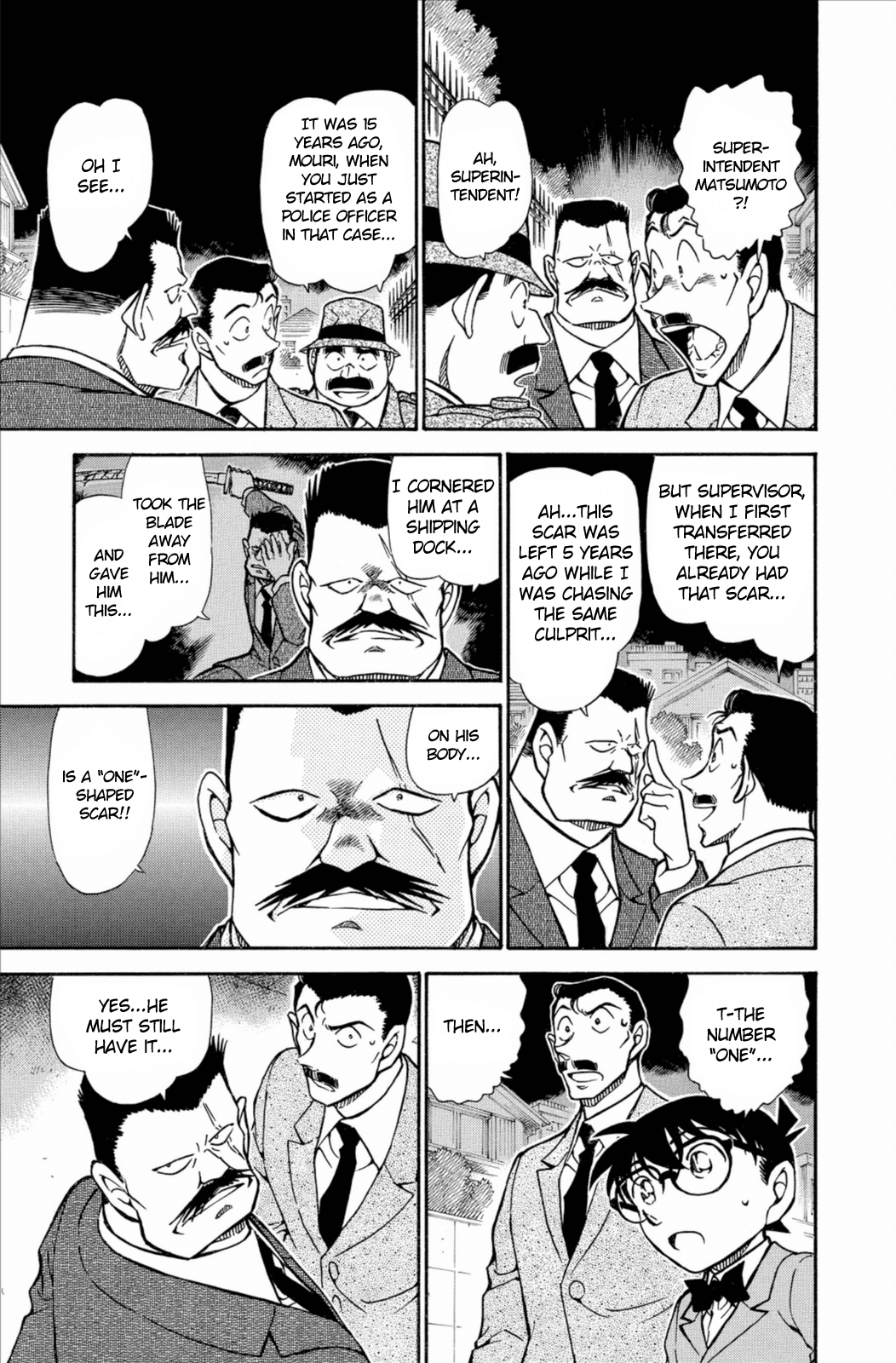 Detective Conan Chapter 667 page 16 - Chapter 667: Scar