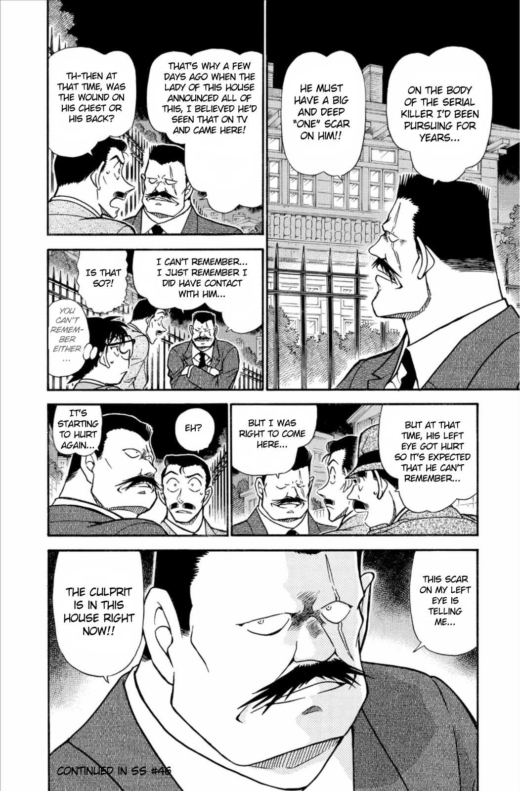 Detective Conan Chapter 667 page 17 - Chapter 667: Scar