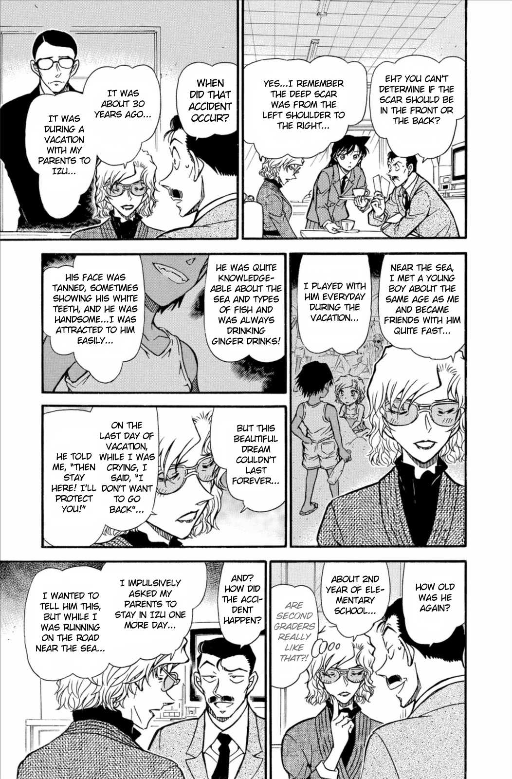 Detective Conan Chapter 667 page 8 - Chapter 667: Scar