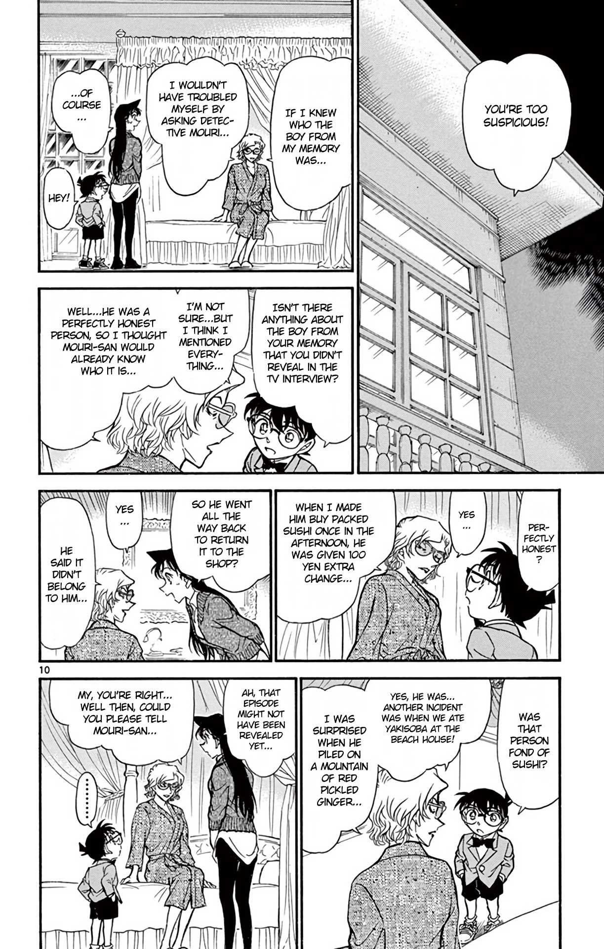 Detective Conan Chapter 668 page 11 - Chapter 668: The Boy From a Memory