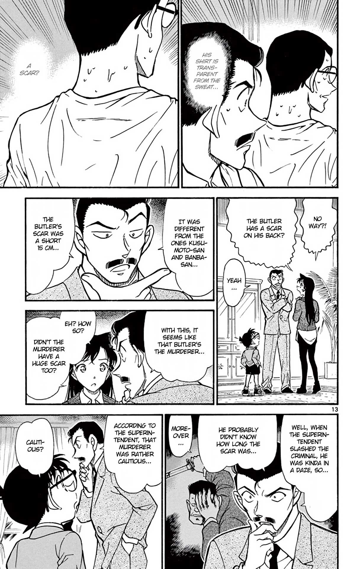 Detective Conan Chapter 668 page 14 - Chapter 668: The Boy From a Memory