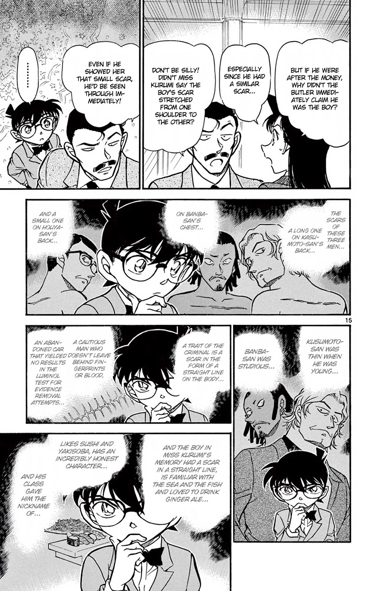 Detective Conan Chapter 668 page 16 - Chapter 668: The Boy From a Memory