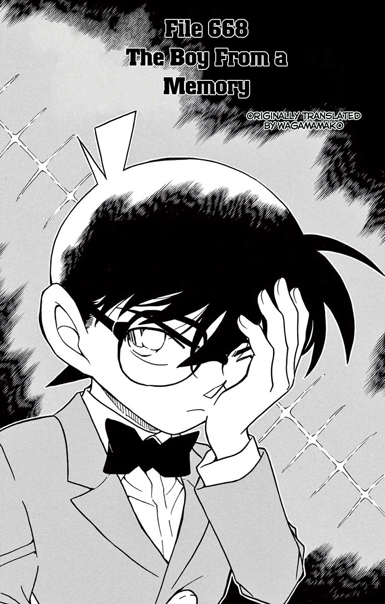 Detective Conan Chapter 668 page 2 - Chapter 668: The Boy From a Memory