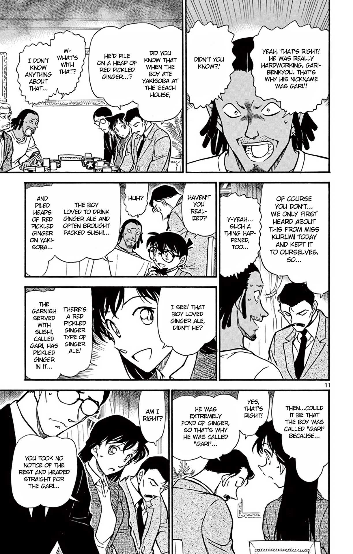 Detective Conan Chapter 669 page 12 - Chapter 669: Gari-kun