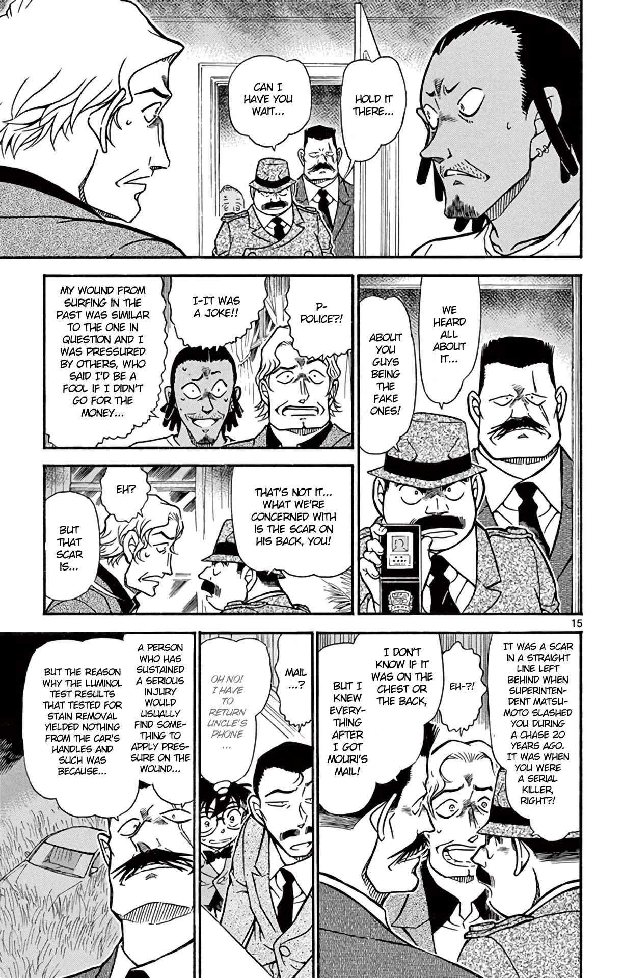 Detective Conan Chapter 669 page 16 - Chapter 669: Gari-kun
