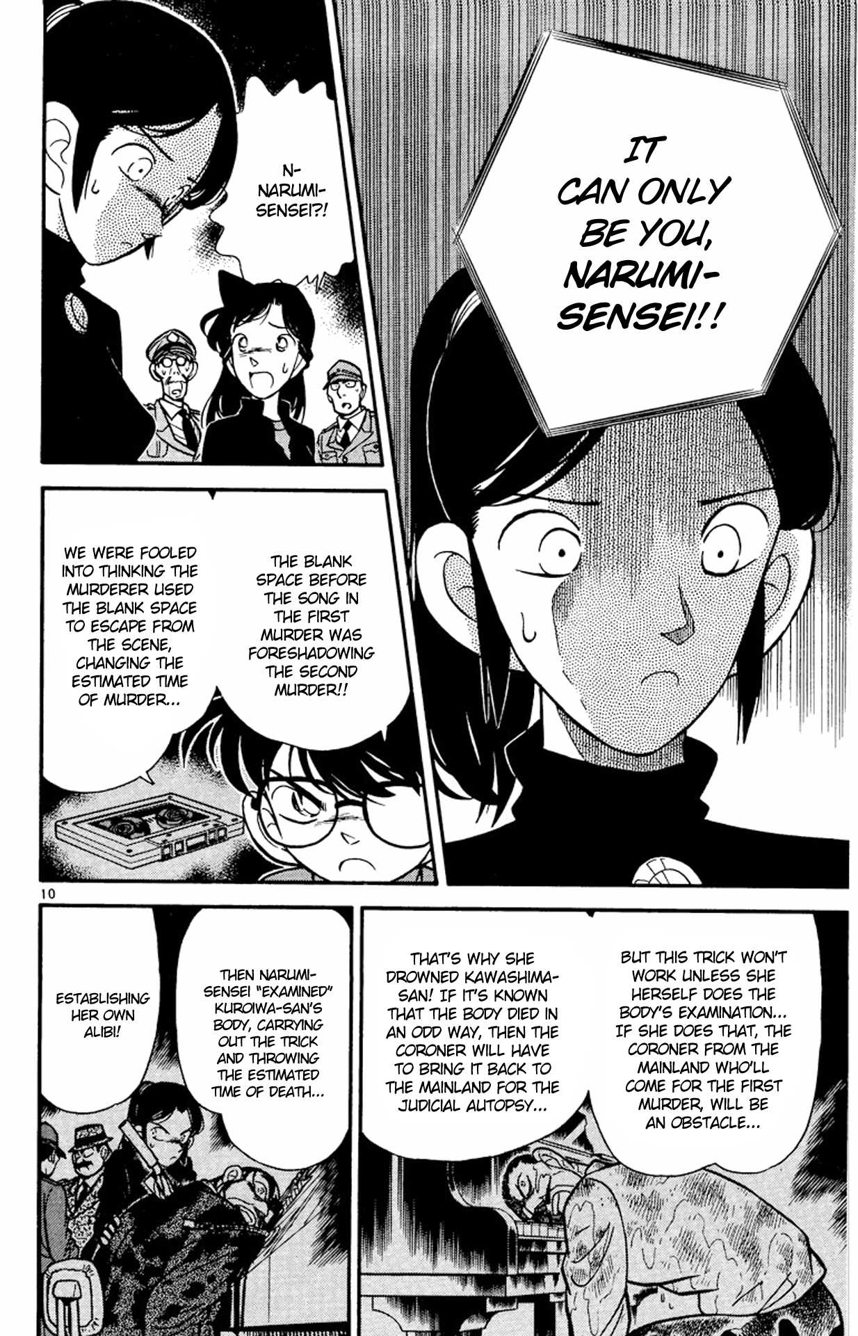 Detective Conan Chapter 67 page 11 - Chapter 67: The Secret of the Name