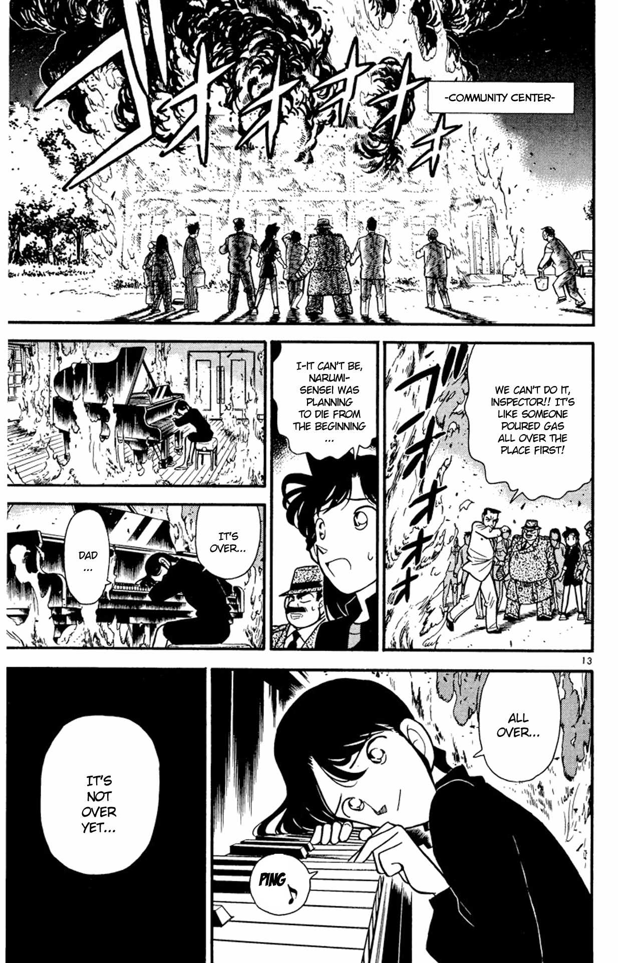 Detective Conan Chapter 67 page 14 - Chapter 67: The Secret of the Name