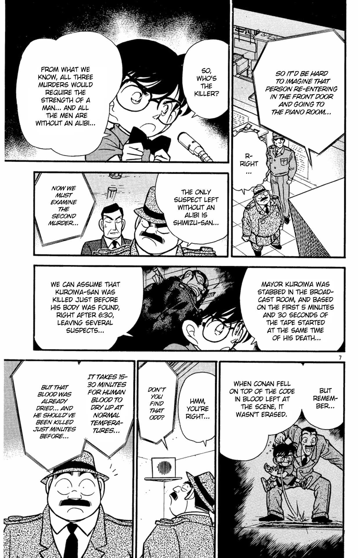 Detective Conan Chapter 67 page 8 - Chapter 67: The Secret of the Name