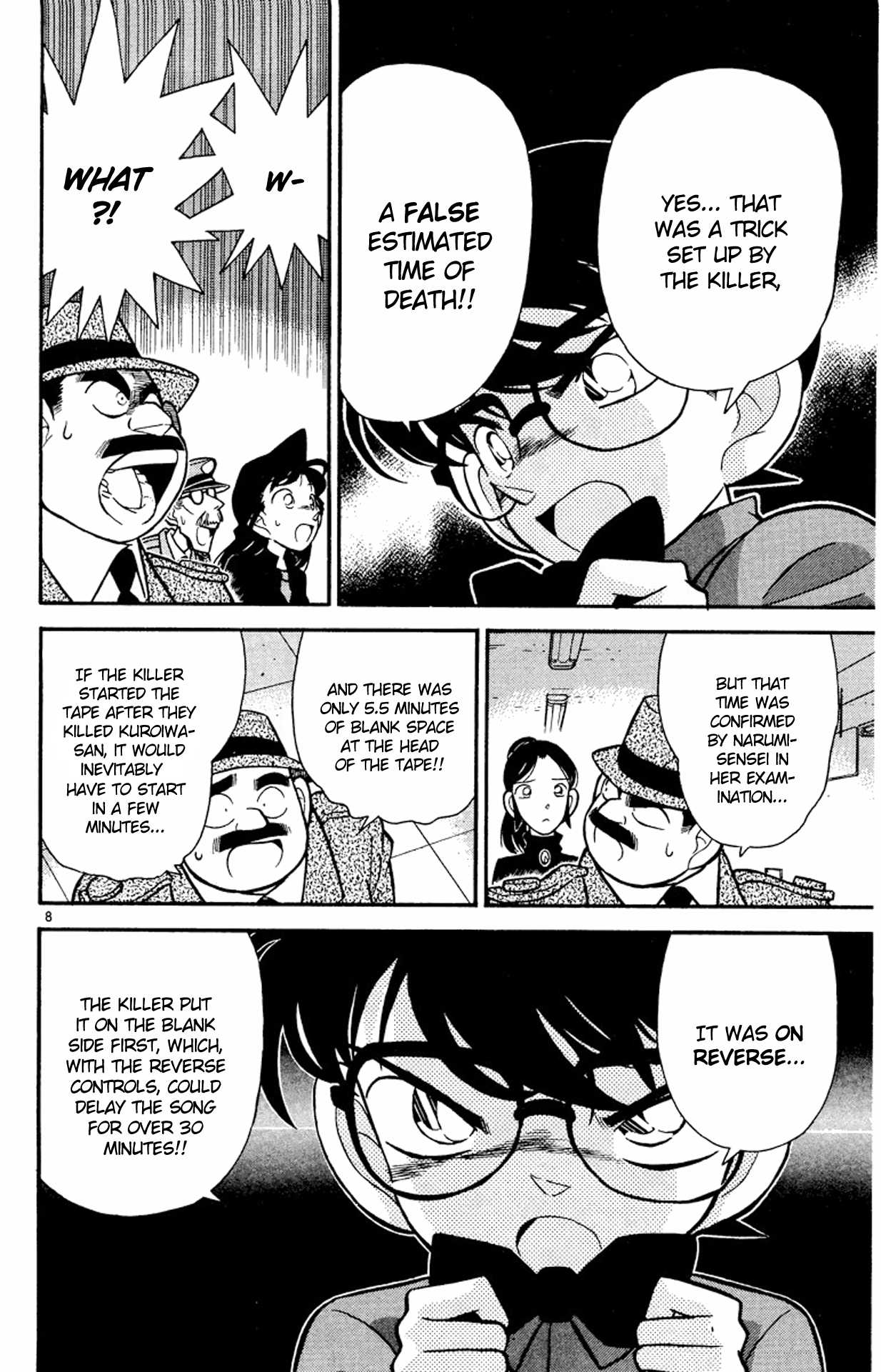 Detective Conan Chapter 67 page 9 - Chapter 67: The Secret of the Name
