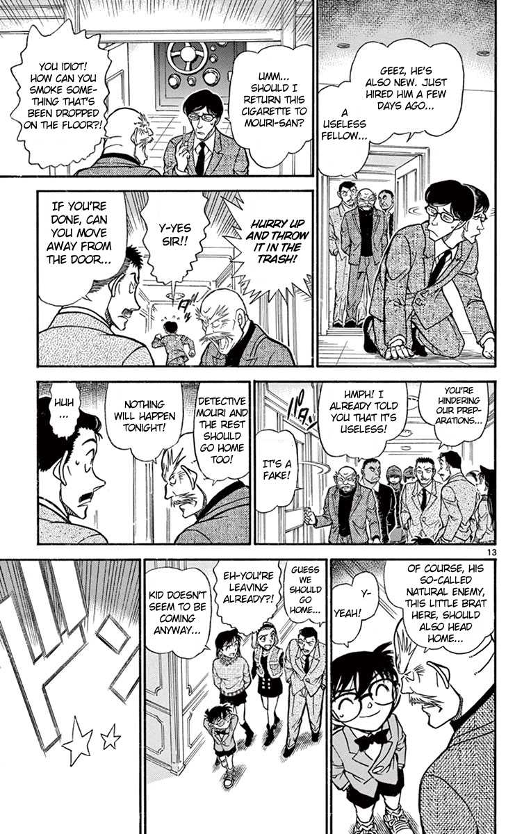 Detective Conan Chapter 674 page 14 - Chapter 674: Iron Tanuki