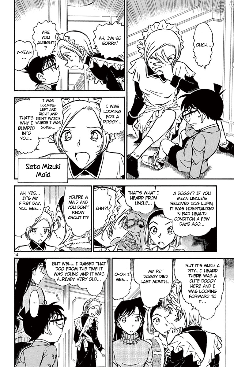 Detective Conan Chapter 674 page 15 - Chapter 674: Iron Tanuki