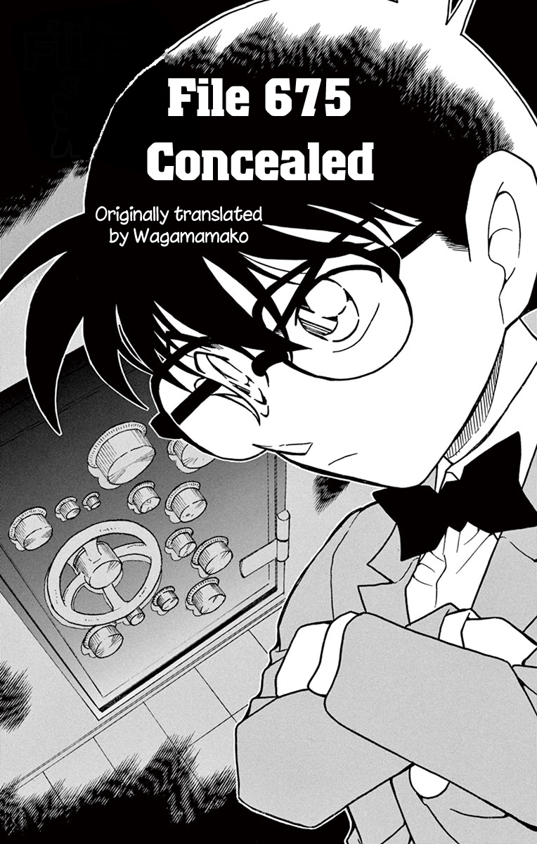Detective Conan Chapter 675 page 2 - Chapter 675: Concealed