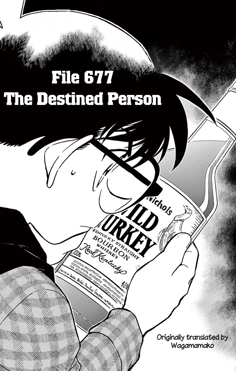 Detective Conan Chapter 677 page 2 - Chapter 677: The Destined Person