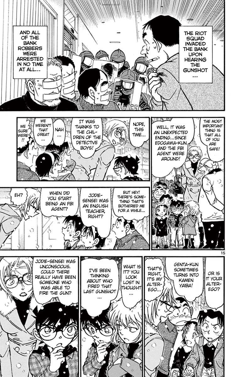 Detective Conan Chapter 679 page 16 - Chapter 679: The Wavering Heart