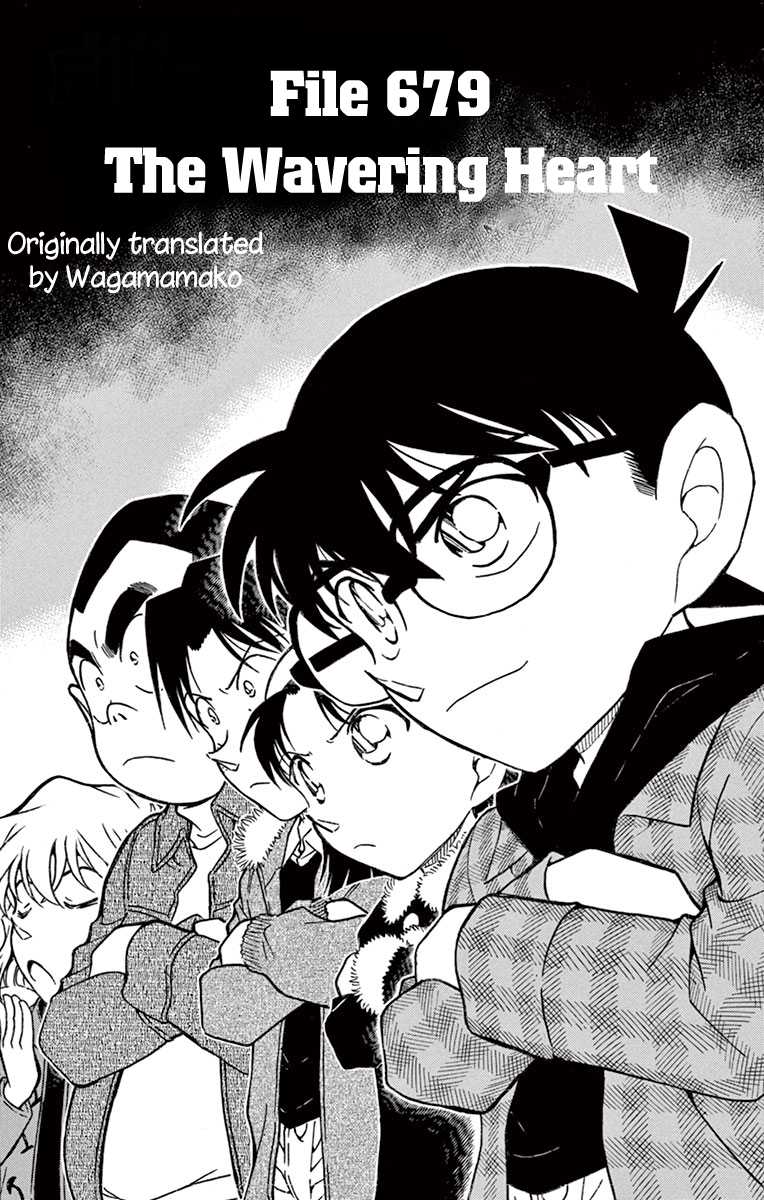Detective Conan Chapter 679 page 2 - Chapter 679: The Wavering Heart