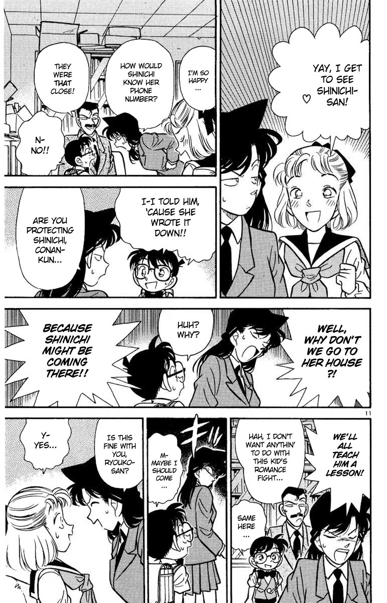 Detective Conan Chapter 68 page 12 - Chapter 68: Shinichi's Sweetheart!!