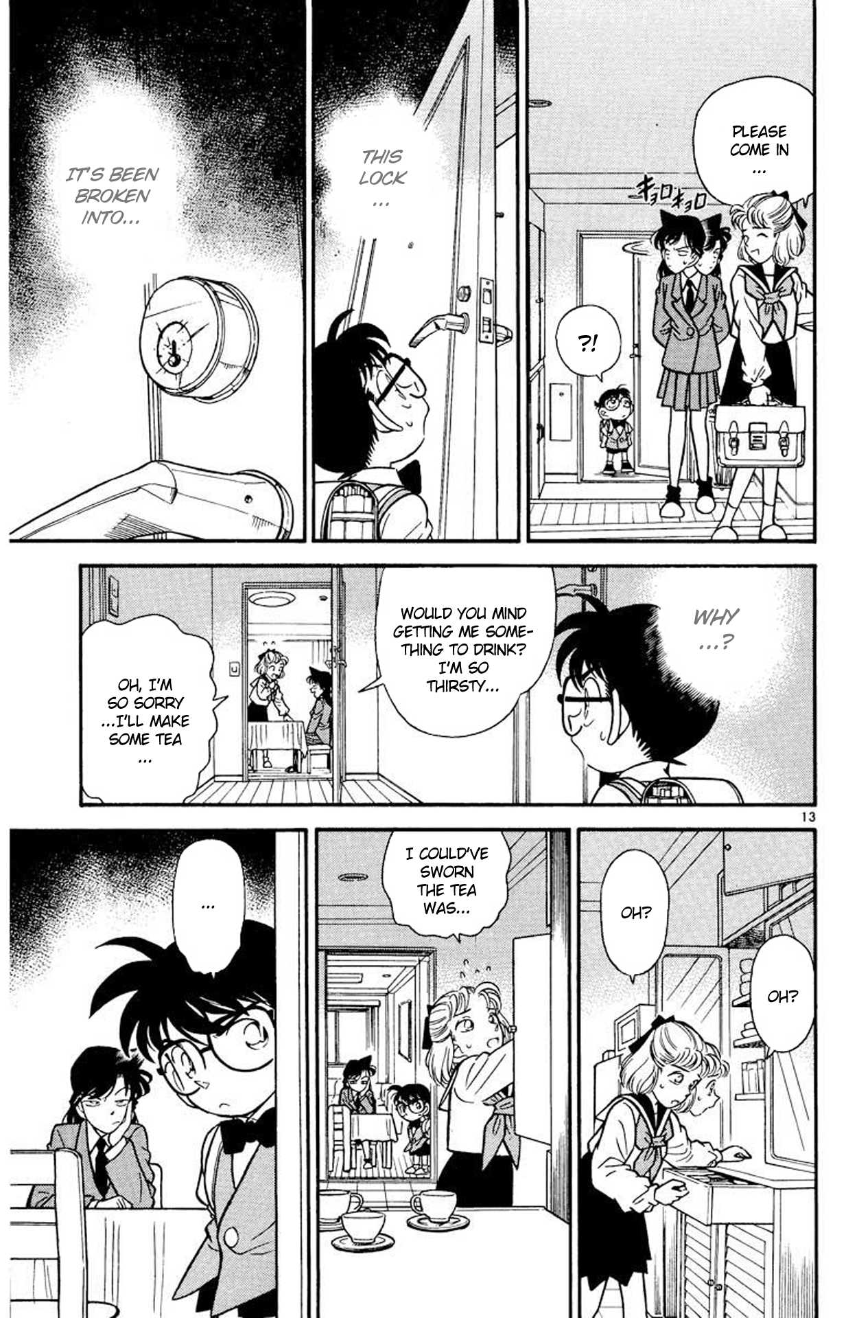 Detective Conan Chapter 68 page 14 - Chapter 68: Shinichi's Sweetheart!!