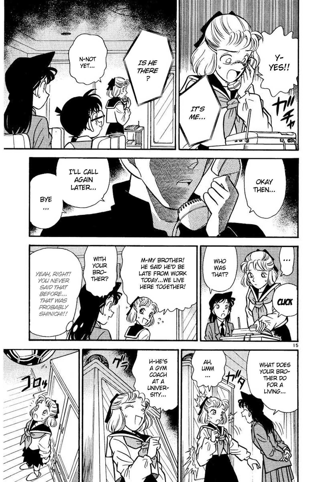 Detective Conan Chapter 68 page 16 - Chapter 68: Shinichi's Sweetheart!!