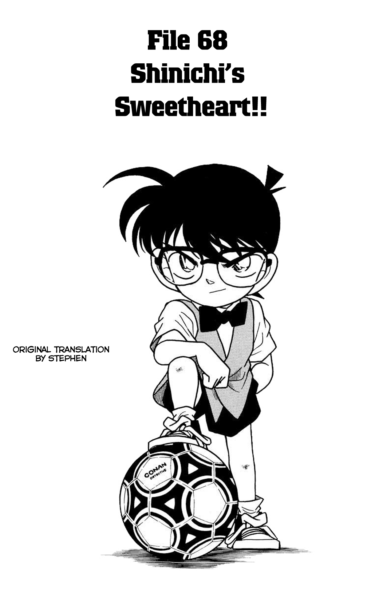Detective Conan Chapter 68 page 2 - Chapter 68: Shinichi's Sweetheart!!