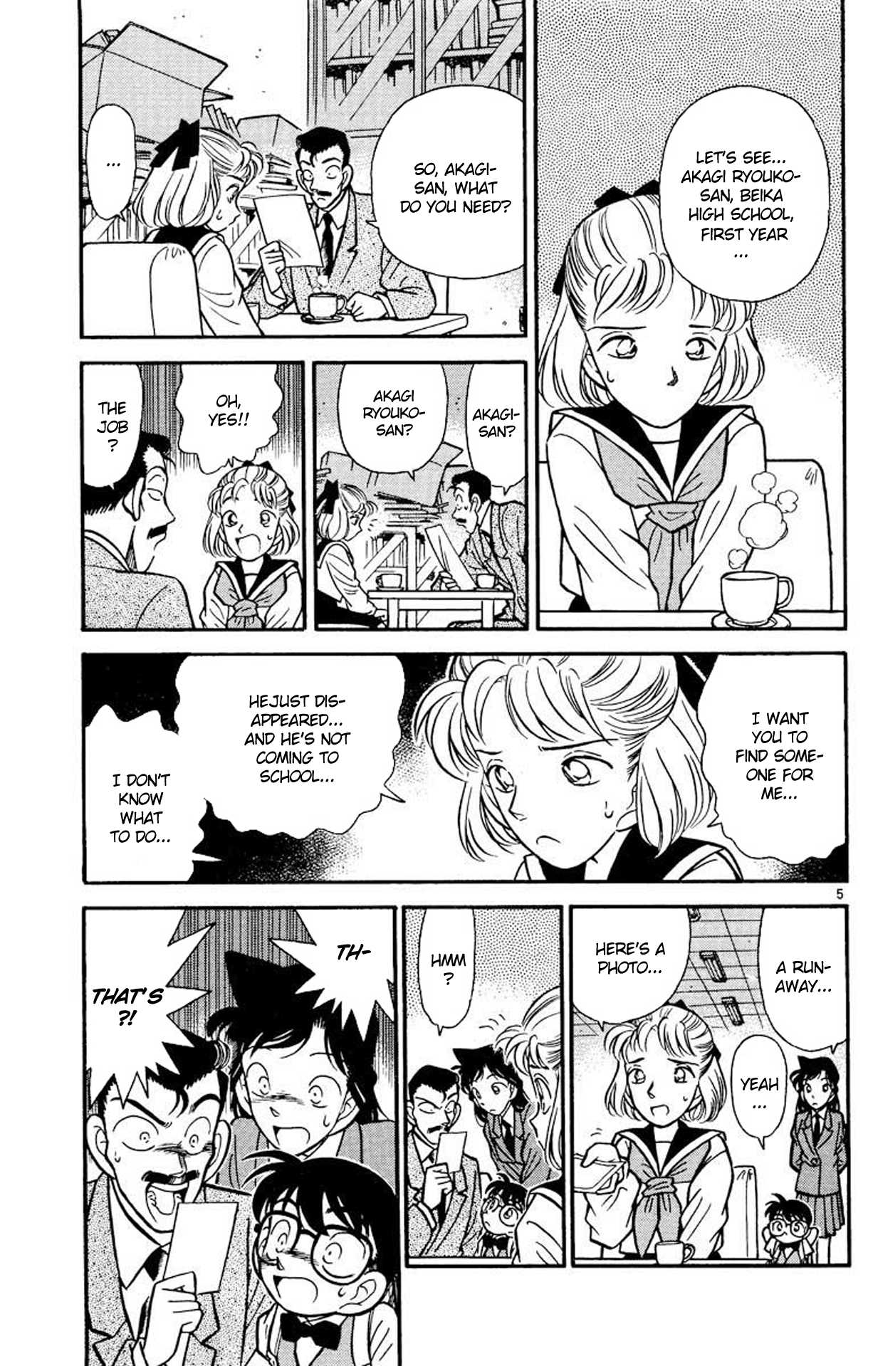 Detective Conan Chapter 68 page 6 - Chapter 68: Shinichi's Sweetheart!!