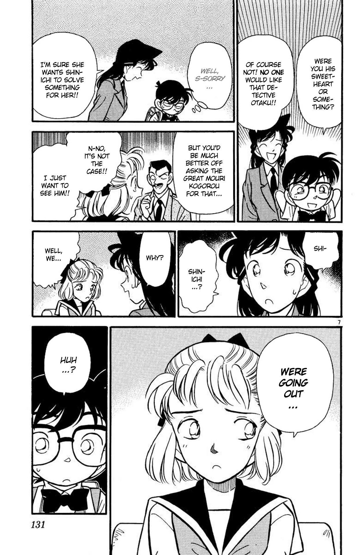 Detective Conan Chapter 68 page 8 - Chapter 68: Shinichi's Sweetheart!!