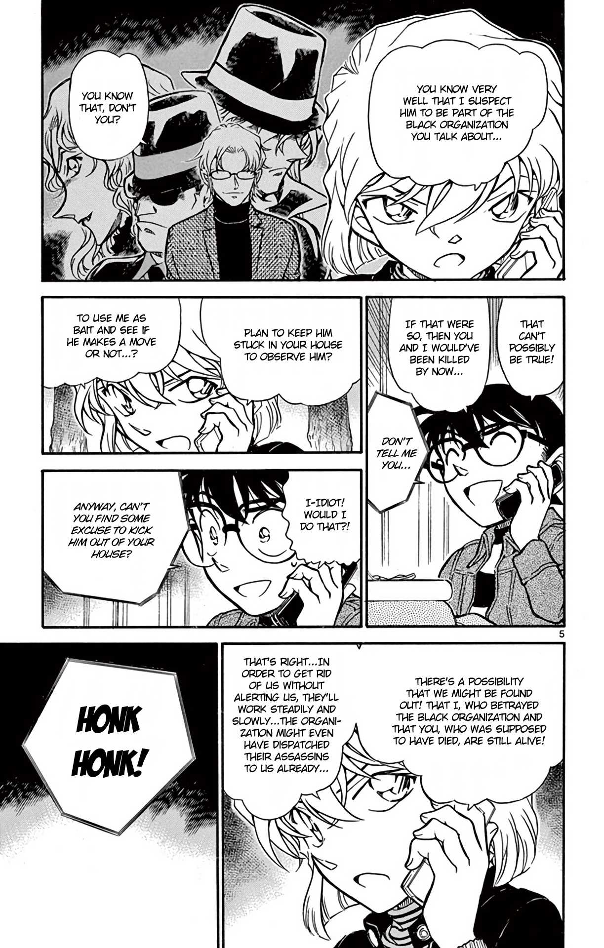 Detective Conan Chapter 680 page 6 - Chapter 680: The Dangerous Pair
