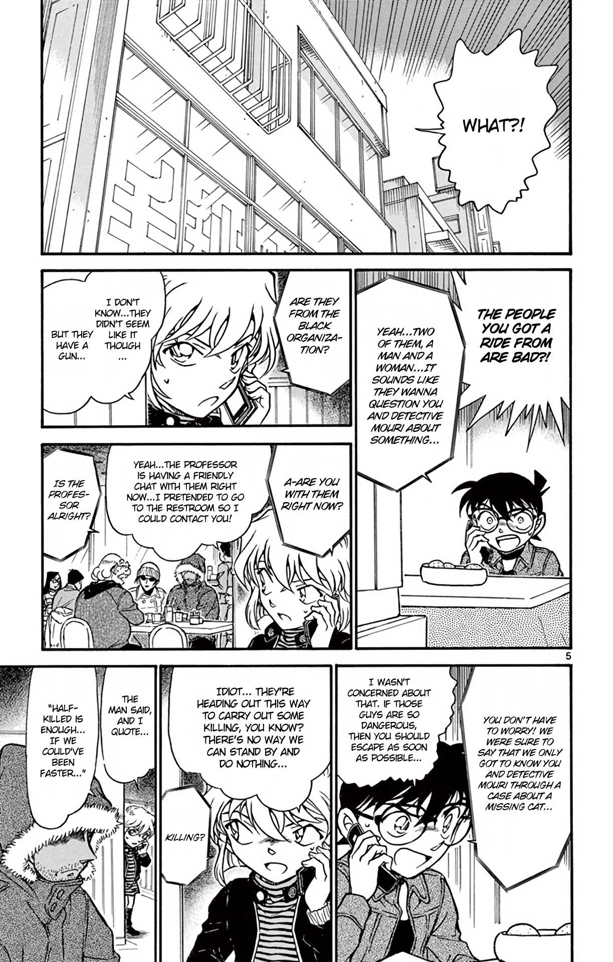 Detective Conan Chapter 681 page 6 - Chapter 681: Half-killed