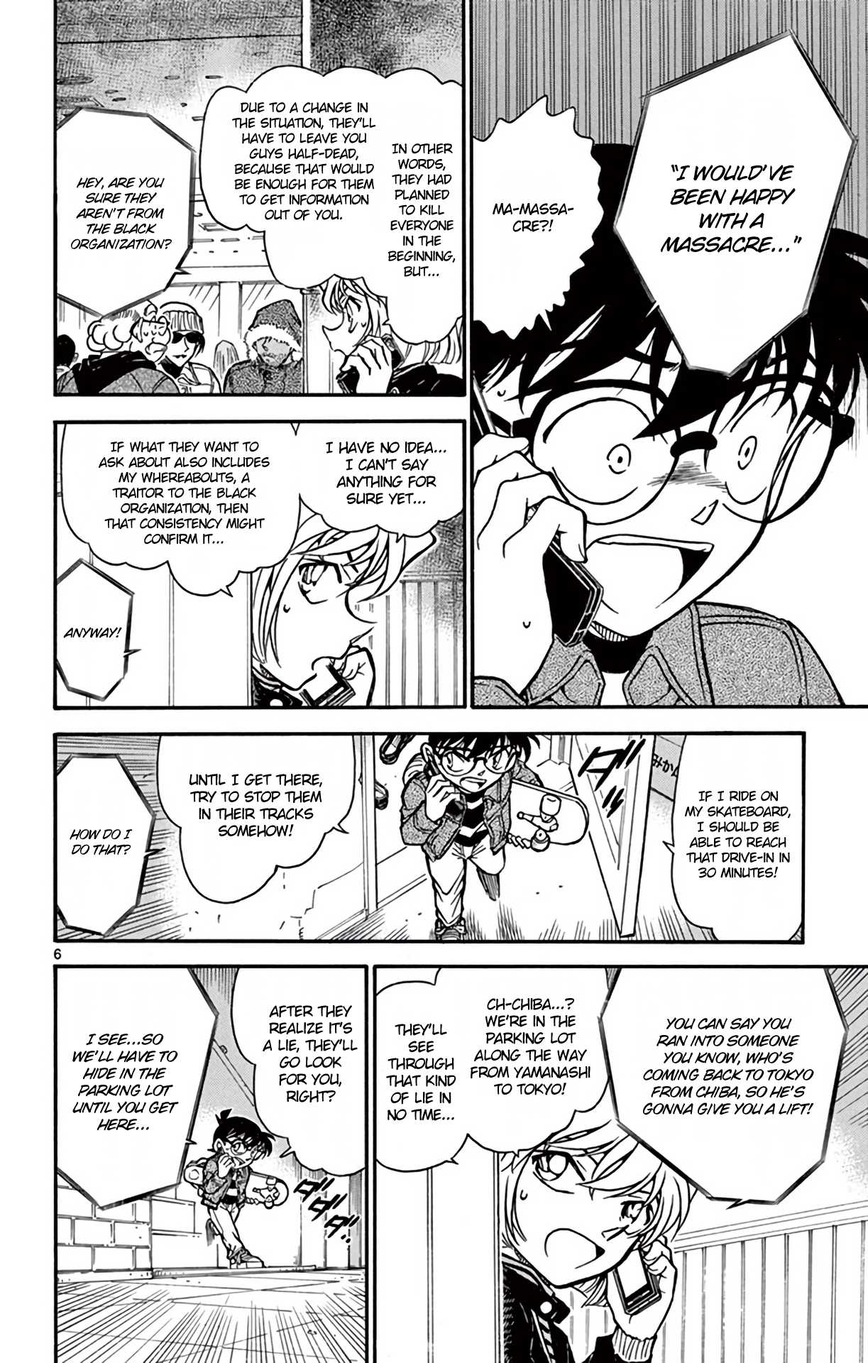 Detective Conan Chapter 681 page 7 - Chapter 681: Half-killed