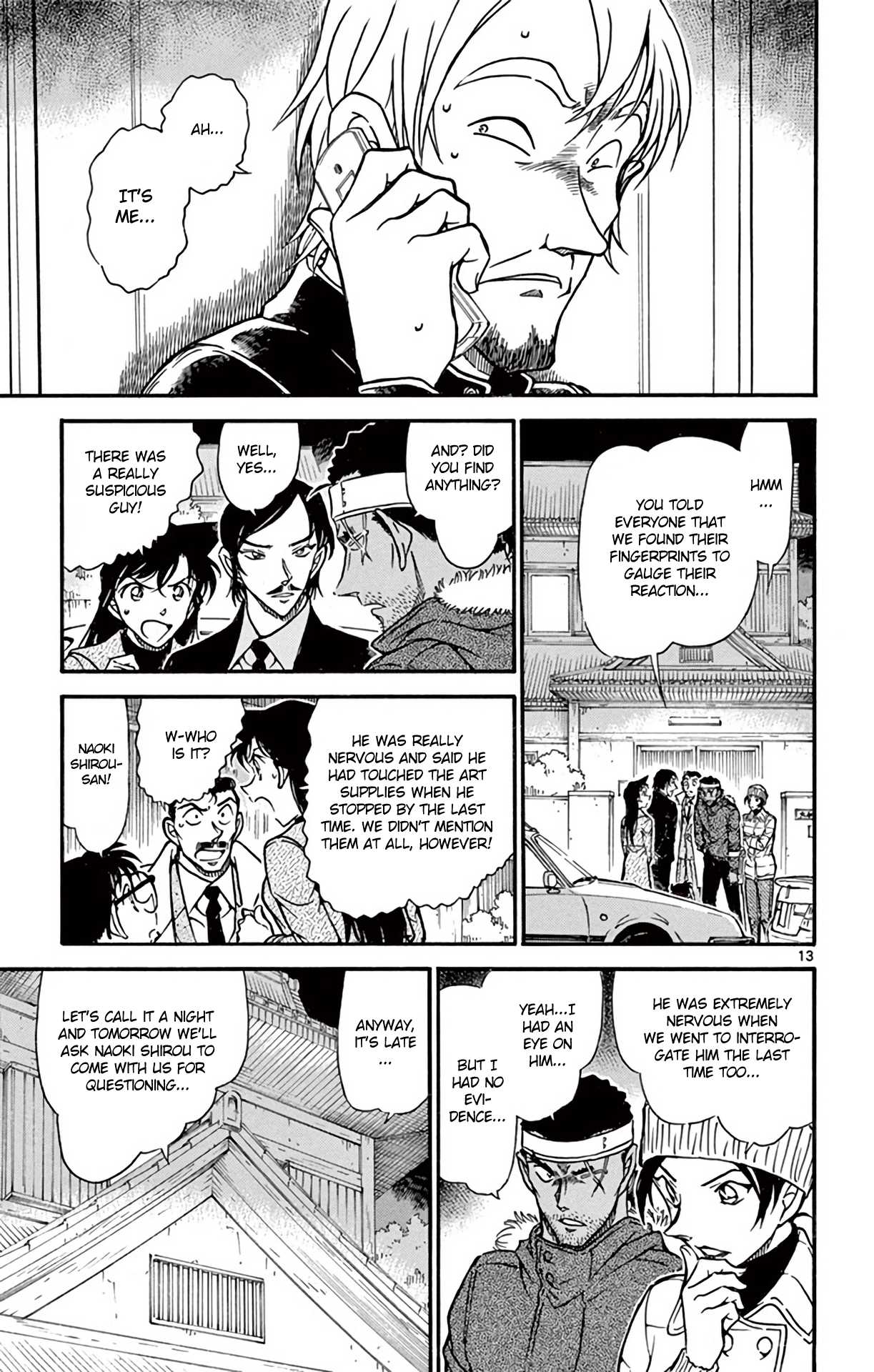 Detective Conan Chapter 683 page 14 - Chapter 683: In Hand