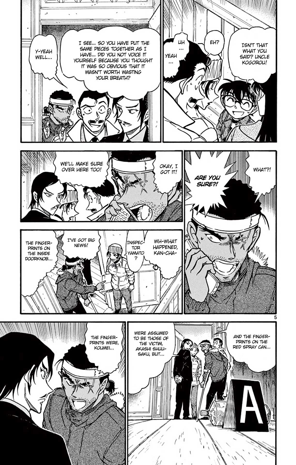 Detective Conan Chapter 683 page 6 - Chapter 683: In Hand