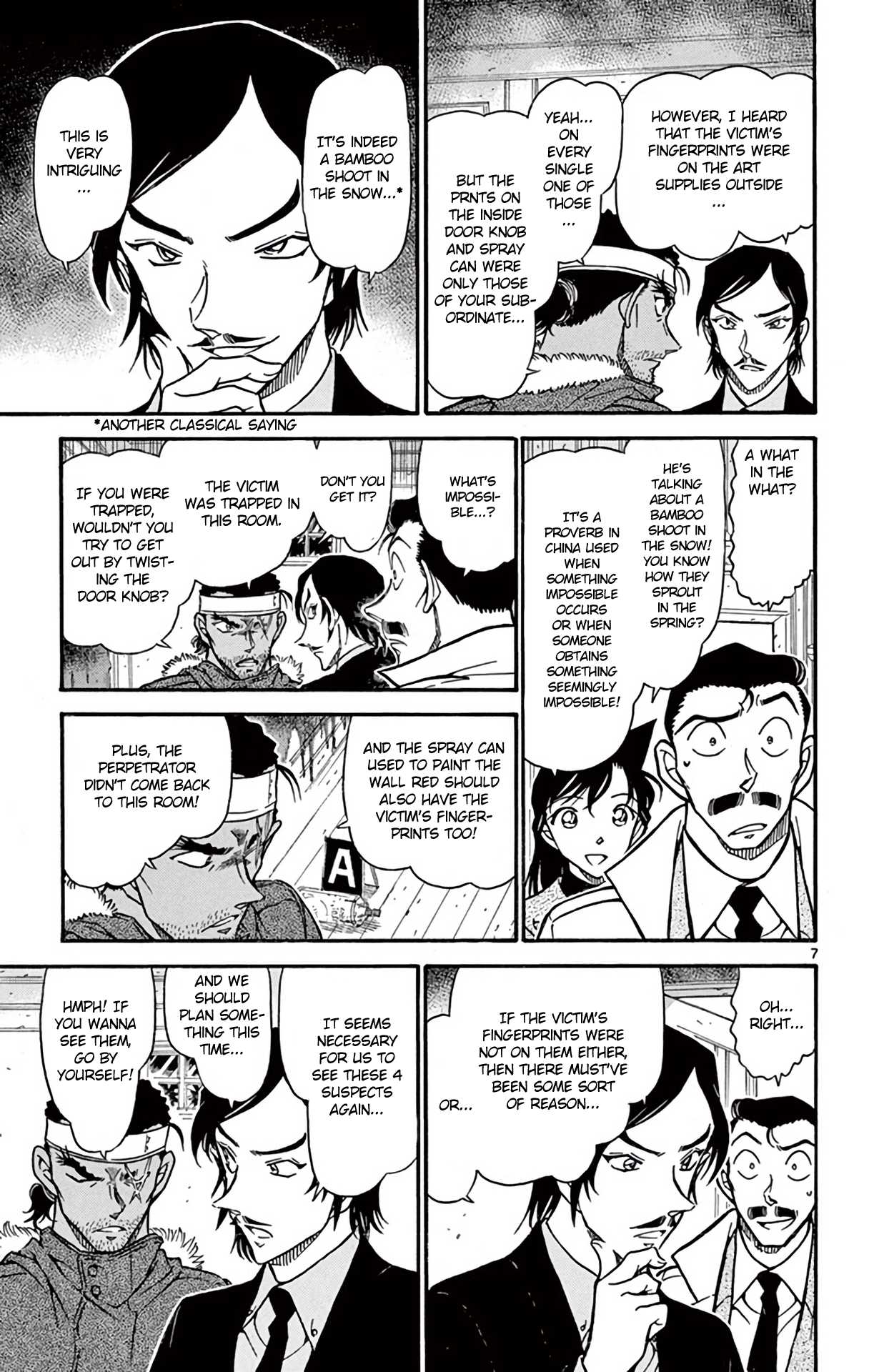 Detective Conan Chapter 683 page 8 - Chapter 683: In Hand