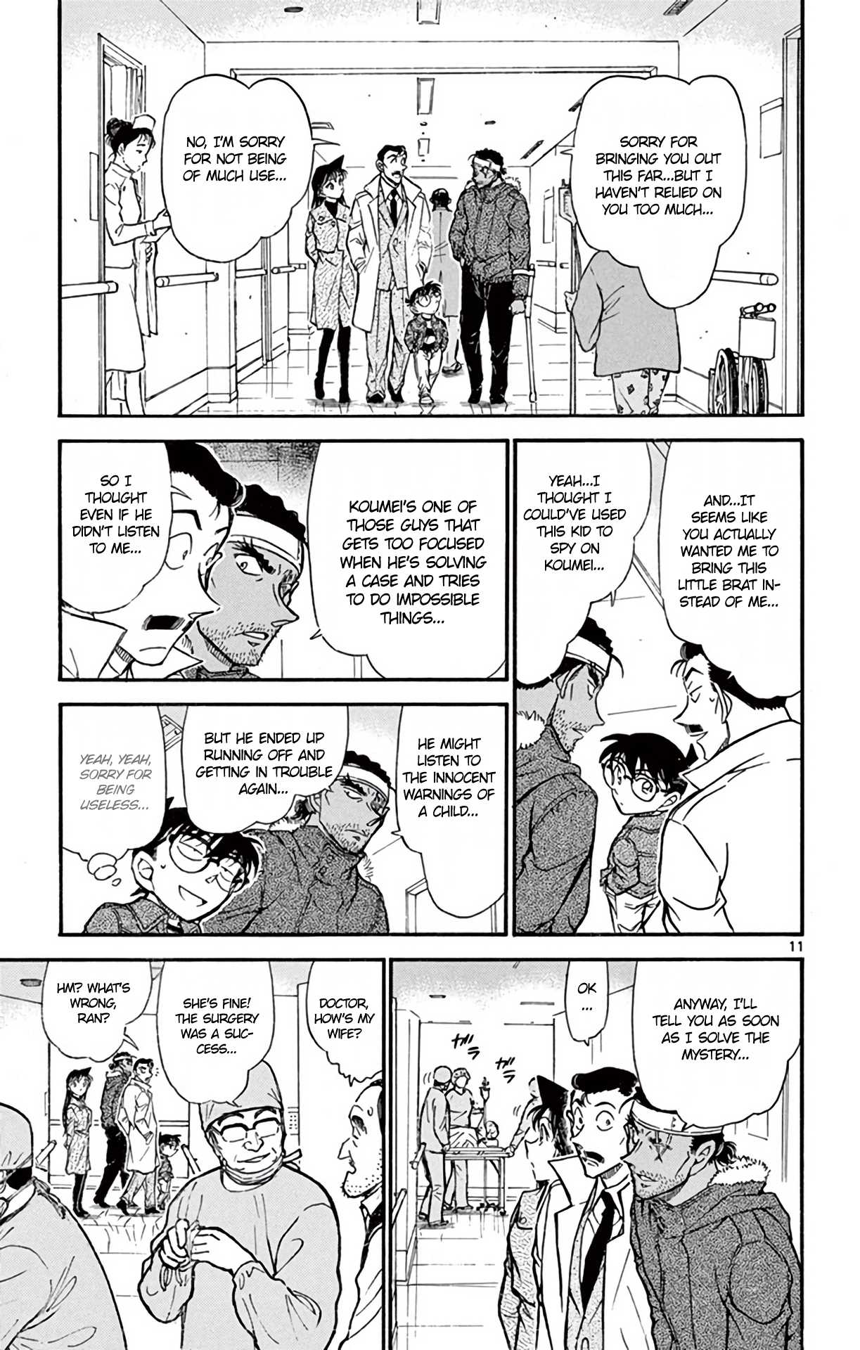 Detective Conan Chapter 685 page 12 - Chapter 685: Strong Chuutatsu Turns