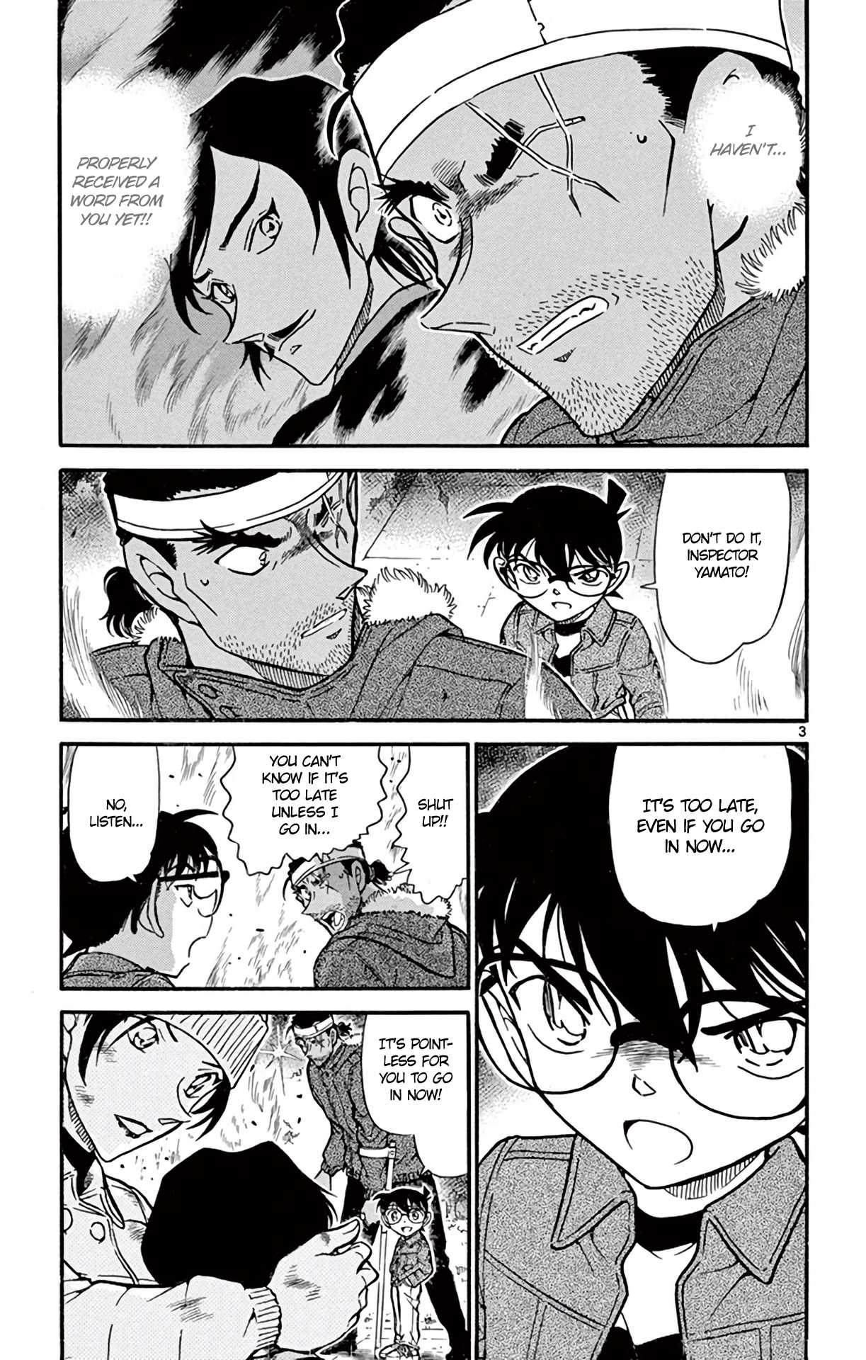 Detective Conan Chapter 685 page 4 - Chapter 685: Strong Chuutatsu Turns