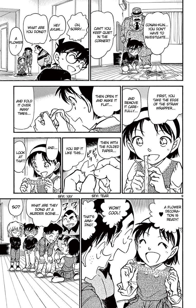 Detective Conan Chapter 688 page 10 - Chapter 688: Falling Sakura