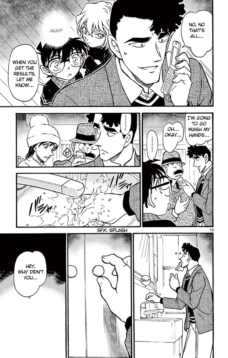 Detective Conan Chapter 688 page 14 - Chapter 688: Falling Sakura