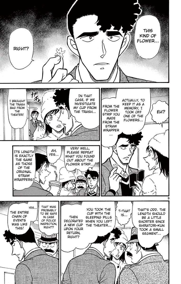 Detective Conan Chapter 689 page 10 - Chapter 689: Blooming Sakura