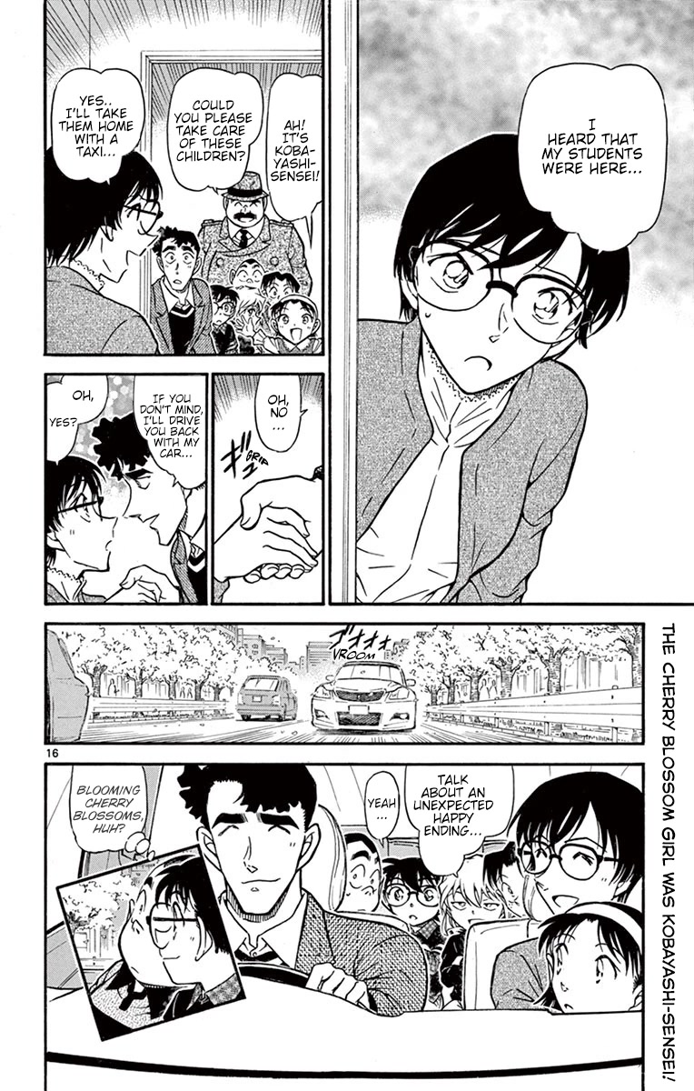 Detective Conan Chapter 689 page 17 - Chapter 689: Blooming Sakura