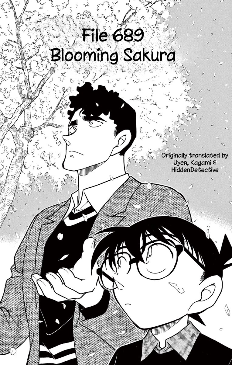Detective Conan Chapter 689 page 2 - Chapter 689: Blooming Sakura