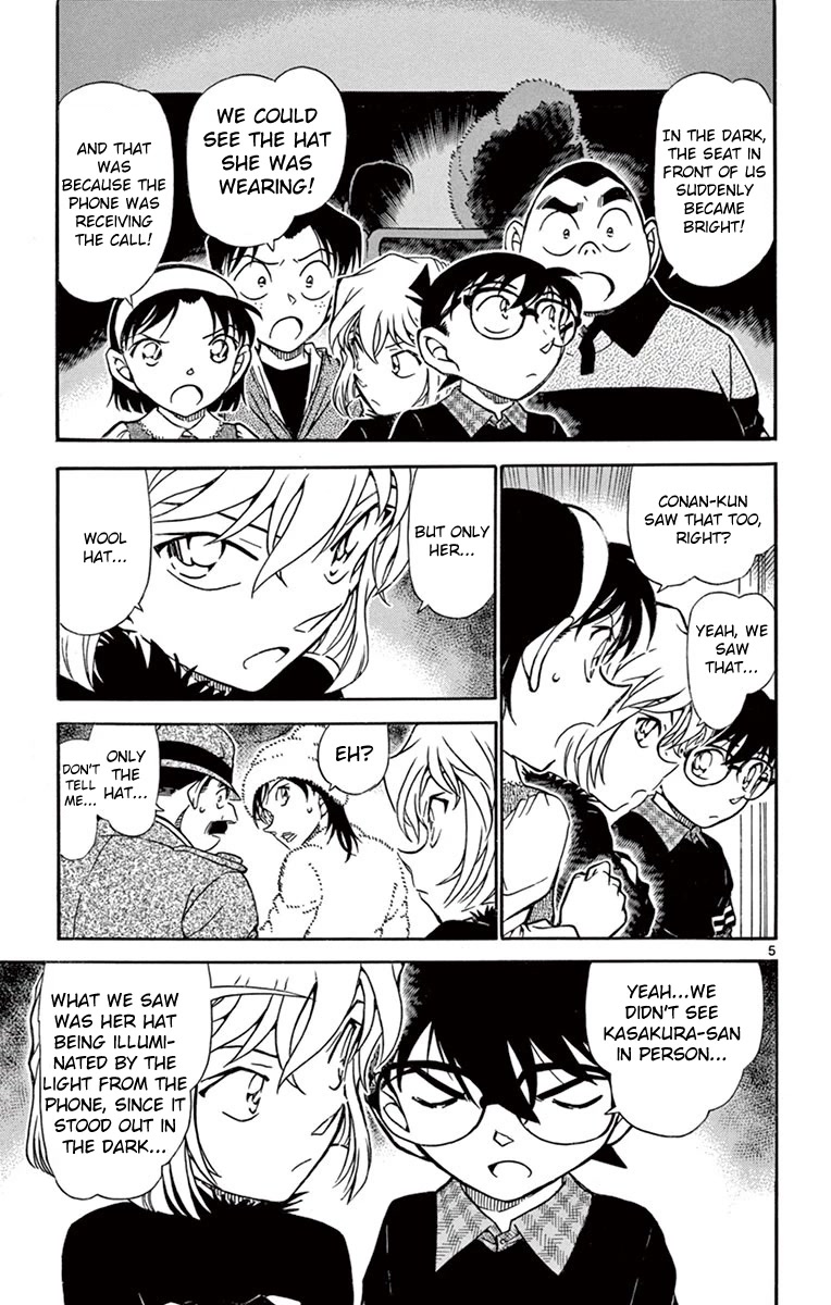 Detective Conan Chapter 689 page 6 - Chapter 689: Blooming Sakura