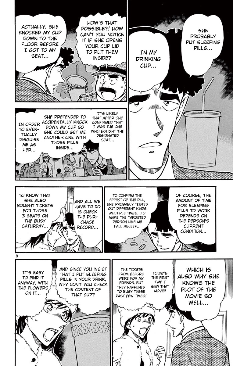 Detective Conan Chapter 689 page 9 - Chapter 689: Blooming Sakura