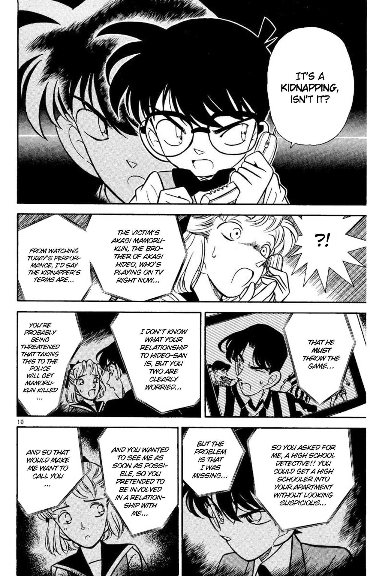 Detective Conan Chapter 69 page 10 - Chapter 69: Meitantei Ran?!