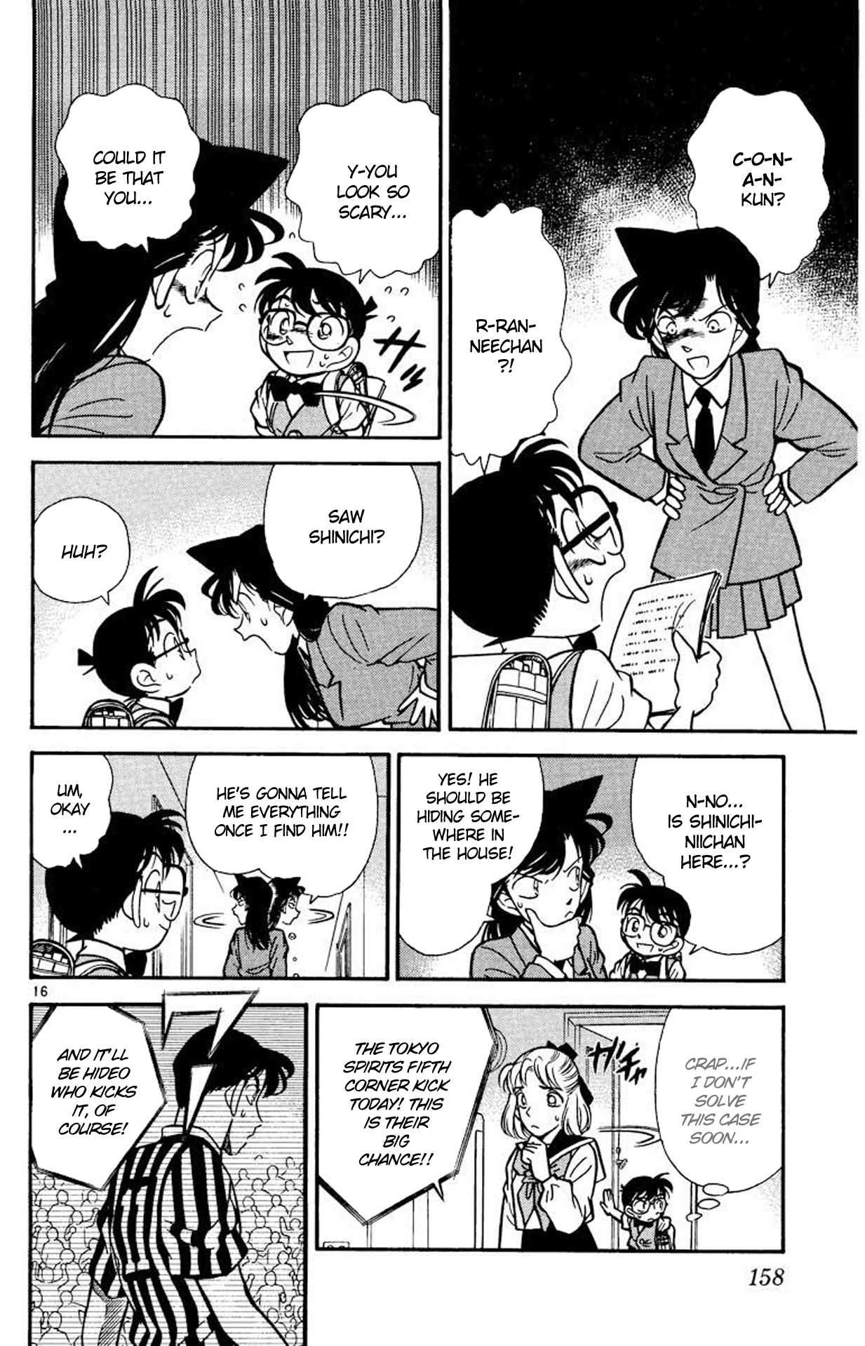 Detective Conan Chapter 69 page 16 - Chapter 69: Meitantei Ran?!