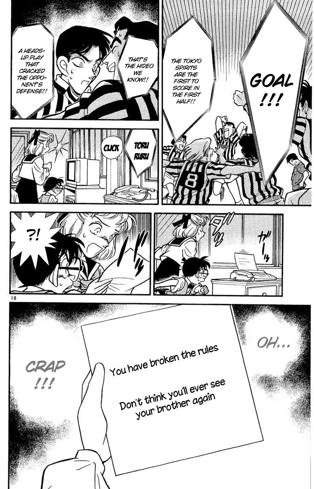 Detective Conan Chapter 69 page 18 - Chapter 69: Meitantei Ran?!