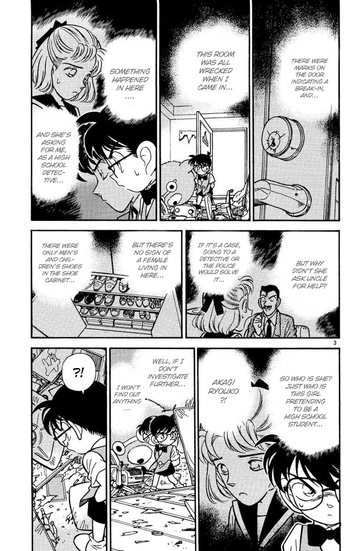 Detective Conan Chapter 69 page 4 - Chapter 69: Meitantei Ran?!