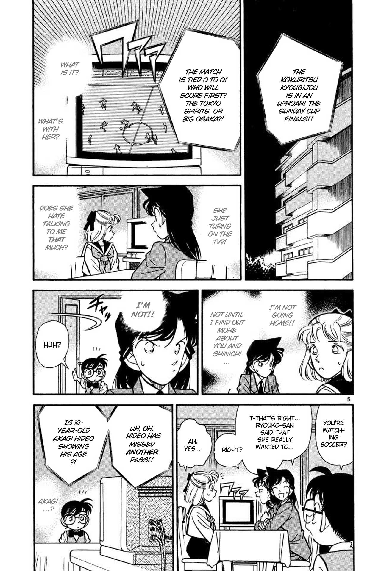 Detective Conan Chapter 69 page 6 - Chapter 69: Meitantei Ran?!