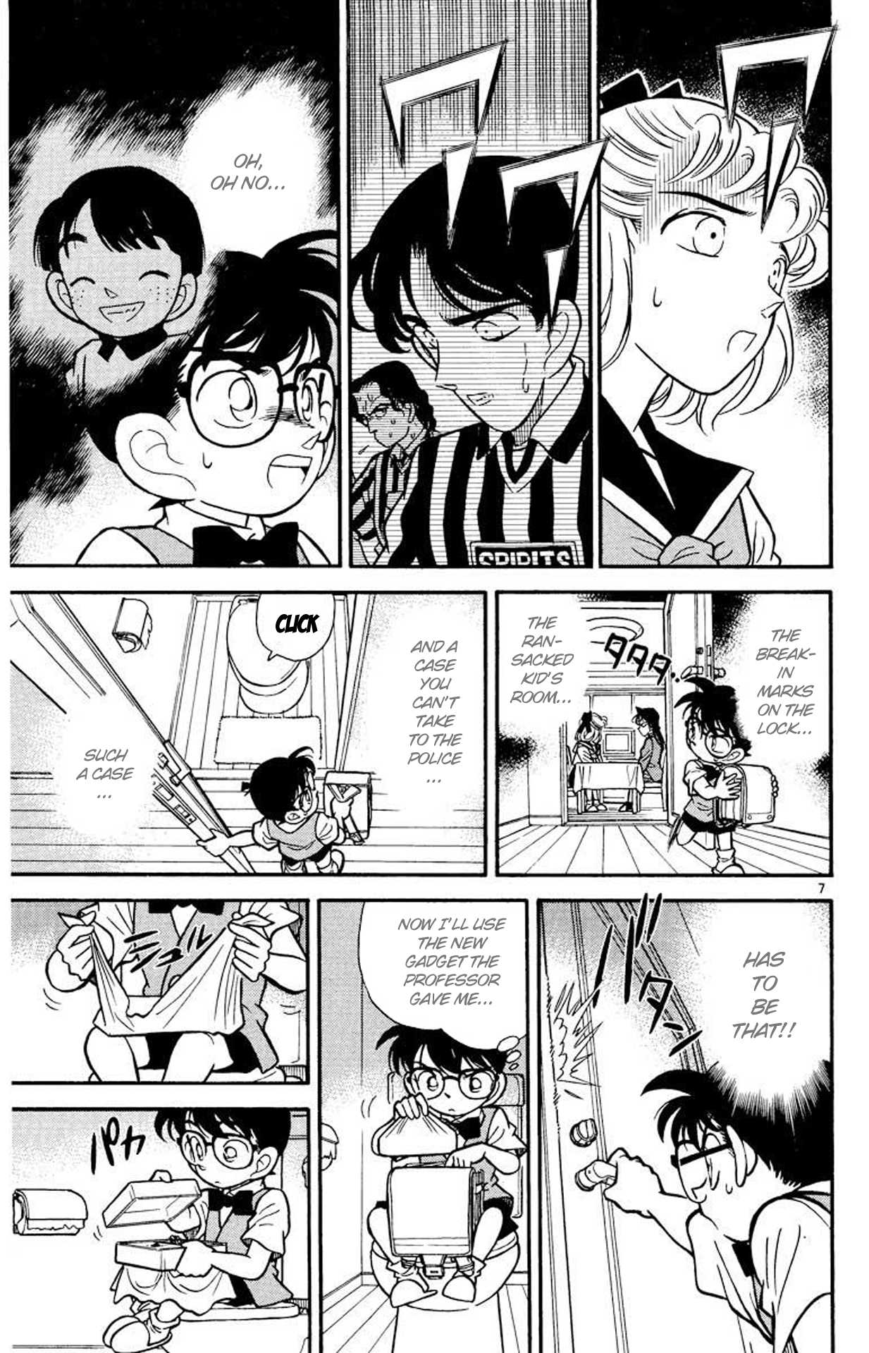 Detective Conan Chapter 69 page 7 - Chapter 69: Meitantei Ran?!